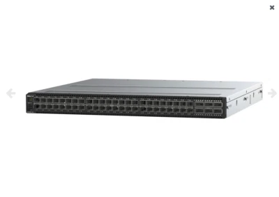 Dell 48 Port Rack Switch - 48x 25Gb 6x 100GbE Ports - S5048F-ON - Image 1 of 4