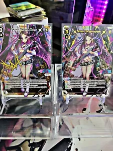 Wixoss Diva Nova Skyfeather Promo WXDi-P064 & P03-0235 SCR TCG - Picture 1 of 3
