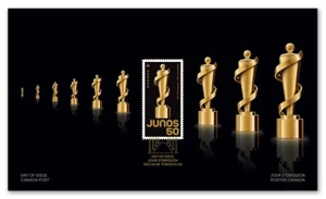 JUNO MUSIC AWARDS 50th = FDC / OFDC Canada 2021 - Picture 1 of 1