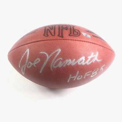 JOE NAMATH signed Football PSA/DNA Fanatics New York Jets Autographed - Image 1 of 3