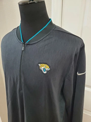 Nike NFL Jacksonville Jaguars Pullover Windbreaker Size XL Cover