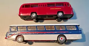 1:87 Brekina Autobús Rojo Oscuro Deutsche Bundesbahn, Wiking Autobús H0 862 - Imagen 1 de 8
