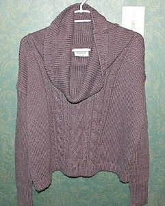 KENJI- GRAY COWL NECK SWEATER- SZ M- NWT - Picture 1 of 3