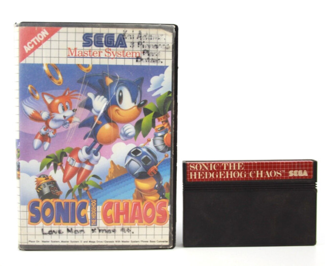 Sonic Chaos do Master System na Ação Games Nº 49