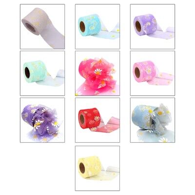 Tulle Roll DIY Hair Bows Handmade Materials Fancy Color  Decoration • 6.11€