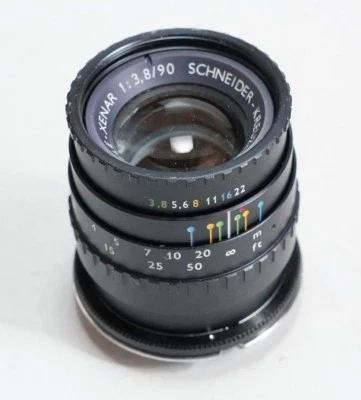 Robot Schneider Tele Xenar 90/3.8 in Leica M mount usable on Fujifilm GFX 50S - Image 1 of 4
