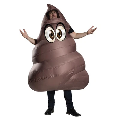 Adults Poop Inflatable Costume Halloween Party Supplies, Themed Costume US - Image 1 of 4