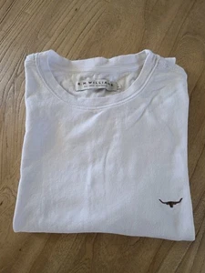 R.M. Williams Longhorn Logo Mens T-Shirt Size M - Picture 1 of 6
