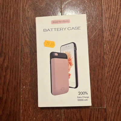 Funda Batería Para iPhone 6/6s Portátil Protectora Carga Estuche Batería Extendida Foto 1 de 2