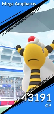5 Mega Ampharos Raid Invites! Pokémon Go Raid! GUARANTEED WIN - - Image 1 of 2