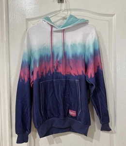 TIPSY ELVES On The Horizon Fleece Ombre Sudadera con Capucha Nueva con Etiquetas Talla XS (A1080) - Imagen 1 de 8