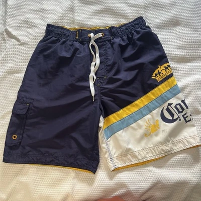 Bañador Corona Extra Para Hombre Talla XL Logo Marca Bolsillo Lateral Malla Forrado Foto 1 de 4