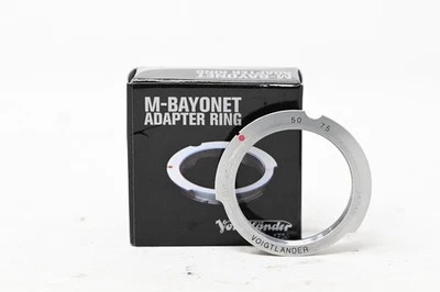 Anel adaptador de baioneta Voigtlander M tipo 1 para M39/L39/39mm 50-75mm-estado perfeito (#B56) - Imagem 1 de 3