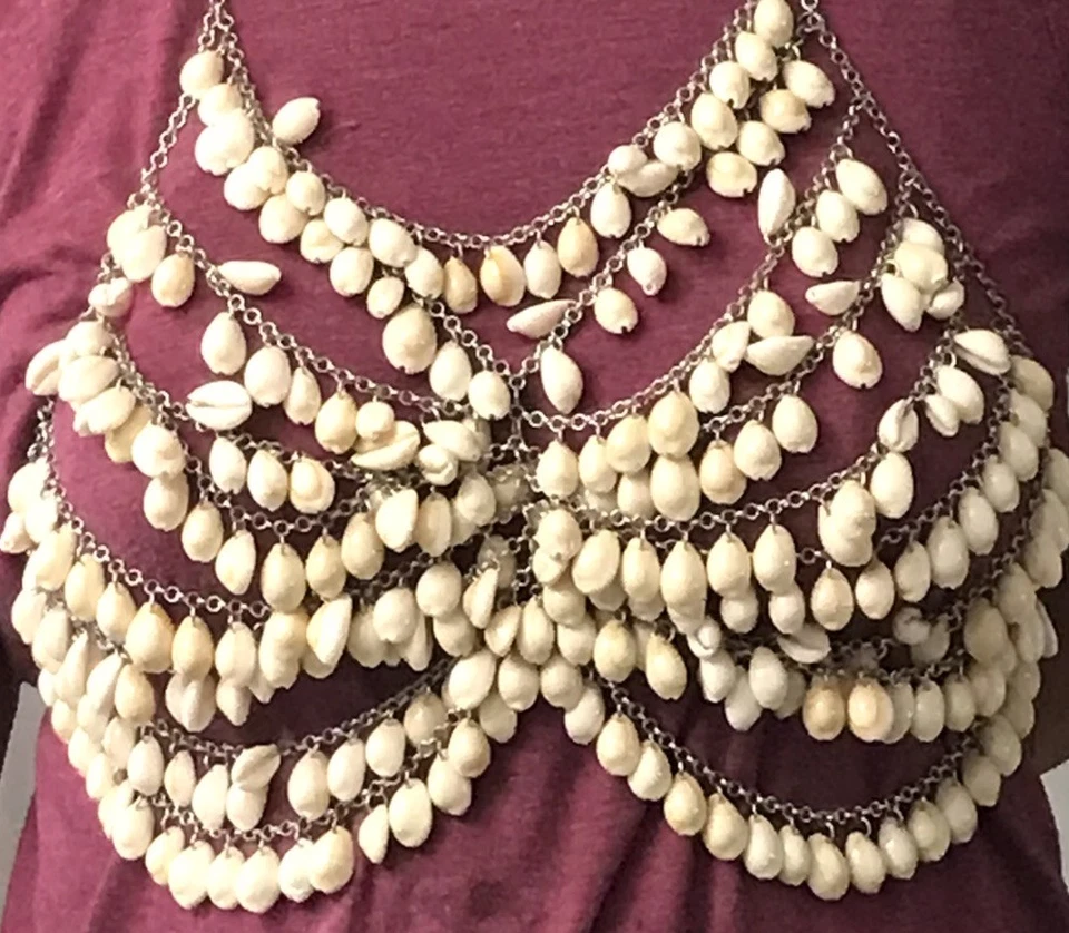 Sujetador de sirena Cowry Shell Cosplay Disfraz Top - Imagen 1 de 1