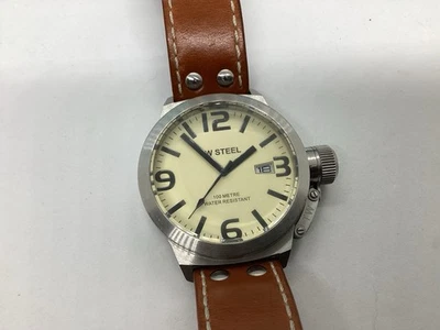 TW STEEL CANTEEN  TWA952 MEN WATCHES $575 Needs Battery - Image 1 of 4