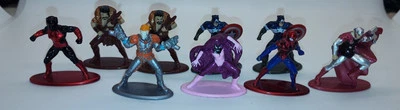 Jada Toys Nano Metalfigs 9 figuras fundidas a presión Marvel Spiderman onda / serie 8 Foto 1 de 3