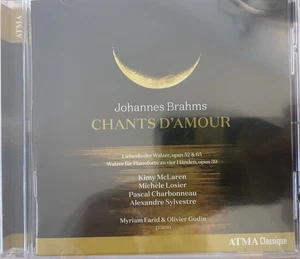 BRAHMS - Chants D’Amour - McLaren / Losier / Farid / Godin CD BRAND NEW! ATMA - Picture 1 of 2