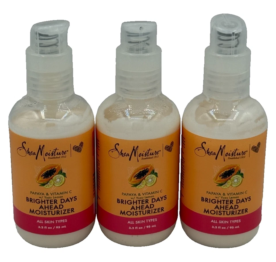 Crema hidratante de papaya y vitamina C Shea Moisture Brighter Days Ahead PACK DE 3,2 OZ Foto 1 de 1