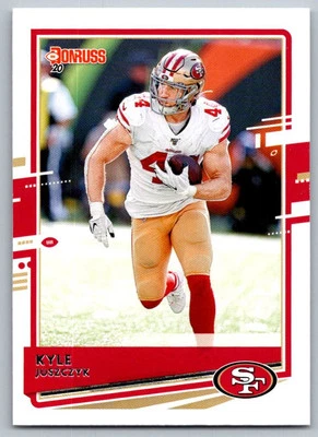 2020 Donruss Kyle Juszczyk San Francisco 49ers #17 - Image 1 of 2