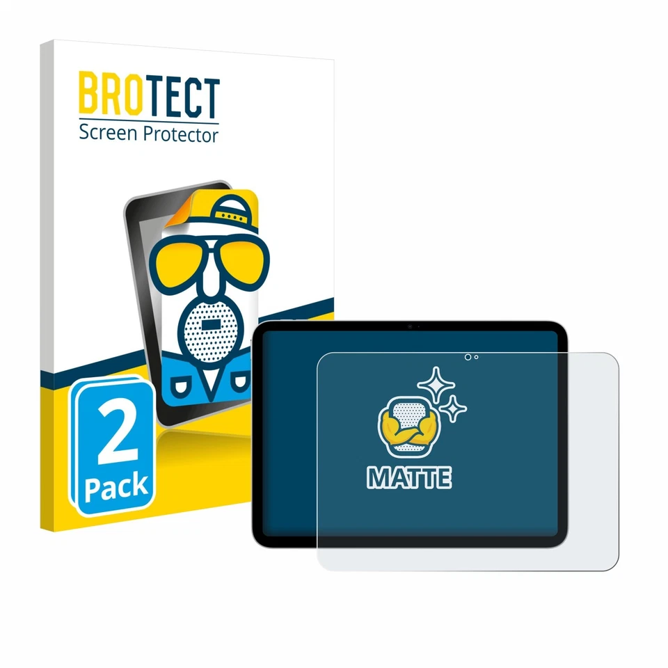 2x Schutzfolie matt für Apple iPad A16 11" 2025 (11. Gen.) Panzerfolie  - Bild 1 von 4