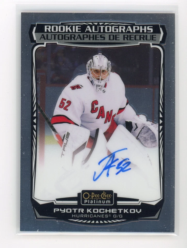 2022-23 O-Pee-Chee Platinum Rookie Auto Pyotr Kochetkov #R-PK Auto RC - Image 1 of 1