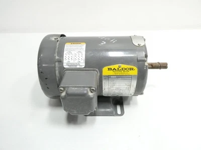 Motor Baldor M3534 Ac 56 3ph 1/3hp 1725rpm 230/460v-ac Foto 1 de 4