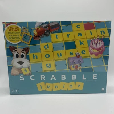 SCRABBLE Junior Board Game Sealed Brand New Gift Idea Christmas - Image 1 of 3