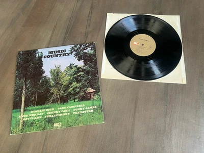 “Music Country” Vinyl LP Record Album (SL-6939) Johnny Cash, Glen Campbell, More - Image 1 of 4