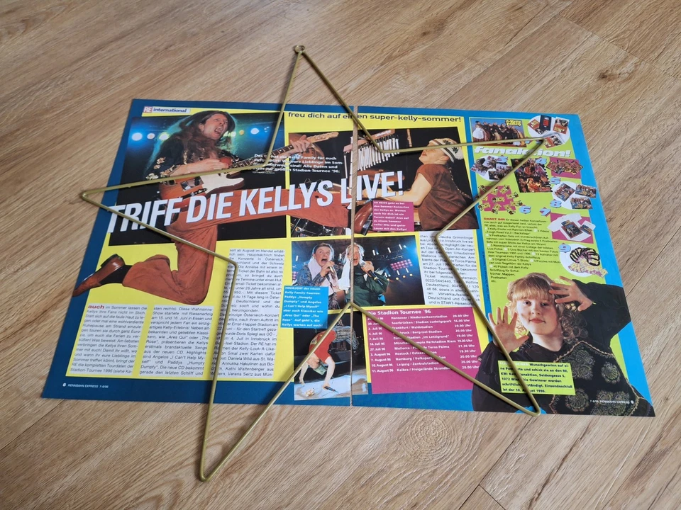 Alter Kelly Family Artikel Bericht Rennbahn Express Österreich Austria 90er - Bild 1 von 1