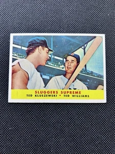 1958 Topps #321 Sluggers Supreme mid-level EX-MT+ B58#321A1 - Picture 1 of 2