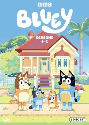 Bluey Seasons 1-3 DVD  NEW Foto 1 de 4