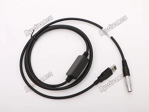 Cable de datos macho 1B 8 pines a USB GEV218 para estaciones totales LEICA TM30, TM50 - Imagen 1 de 6