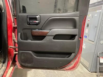 2015 - 2019 GMC Sierra 3500 Passenger RH Right Black-H3B Rear Door Trim Panel - Image 1 of 4