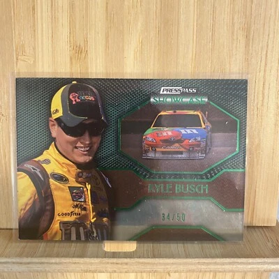 Kyle Busch 2010 Press Pass Showcase Elite Exhibit /50 SP #45 - Image 1 of 2