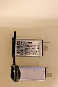 5 pz filtro antidisturbi filtro di rete 1 amp. con apparecchi a freddo spina Eichhoff F22.381/1 - Foto 1 di 1