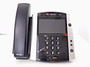 Polycom VVX600 Business Phone Black 2201-44600-001 - Picture 1 of 6