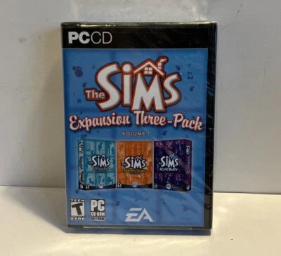 The Sims Expansion Three-Pack Vol 1 - Unleashed/Superstar/House Party w1s3 3017 - Image 1 of 4