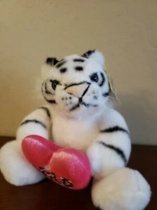 Peluche The Petting Zoo WILDLIFE WILD FOR YOU WHITE TIGER 8"  - Foto 1 di 4
