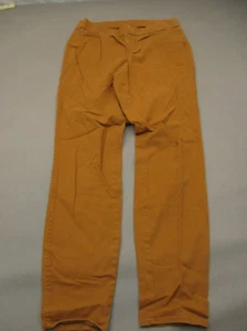 Columbia Size M Womens Orange Cotton Blend Zip Fly Pockets Skinny Pants 524 - Picture 1 of 10