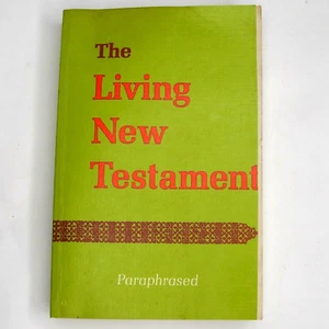 Vintage Living New Testament Paraphrased 1967 Pocket Bible Softcover - Bild 1 von 12