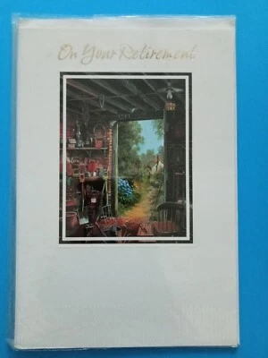 Retirement Best Wishes Greeting Card for Him Male Happy Traditional Gardening - Image 1 of 3