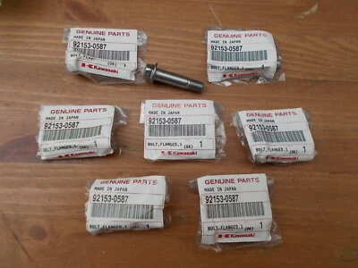 Kawasaki Front Brake Flange Bolts (92153-0587) ER6F/ER6N/ER650/EX650/ZR750  C532 - Image 1 of 4