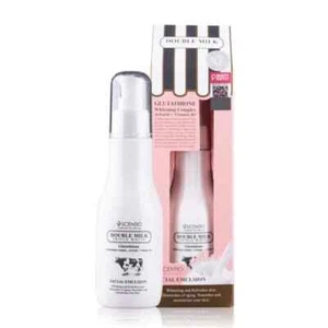 BEAUTY BUFFET SCENTIO DOUBLE MILK TRIPLE WHITE EMULSION Arbutin B3 Rice Gluta - Picture 1 of 7