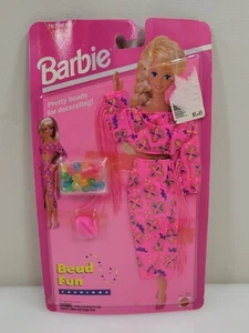Barbie 1994 cuentas fun modas #12623 Mattel - flecos oscilantes moda rosa ¡rara! - Imagen 1 de 18