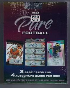 2024 Leaf Pro Set Pure Football Hobby Box - Picture 1 of 1