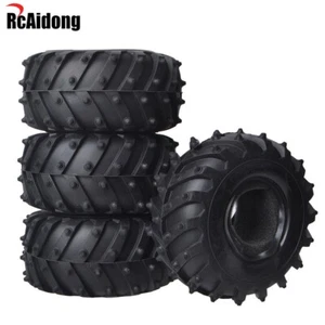 4Pcs Gummireifen Reifen Für Tamiya Mud Blaster Monster Beetle Blackfoot Upgrades - Bild 1 von 8