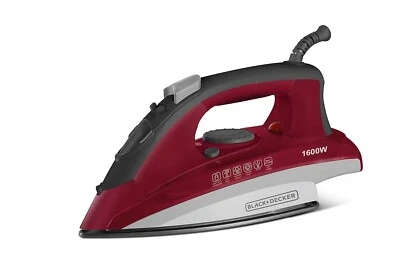 New Black+Decker Bxir1601In, 1600-Watt, Ceramic coated Steam Iron- Free Postage - image 1 of 4