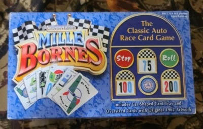 2003 MILLE BORNES CARD GAME BY HASBRO, COMPLETE, NO. 1034 - Image 1 of 2
