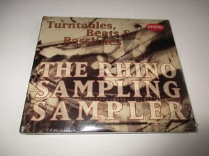 TURNTABLES BEATS AND BASSLINES The Rhino Sampling Sampler CD Promo Only 2CDs NEW - Picture 1 of 2