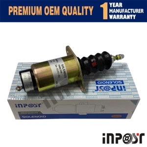 Solenoide de cierre de combustible 12 V SA-3151-12 3906398 terminal único apto para Cummins - Imagen 1 de 8